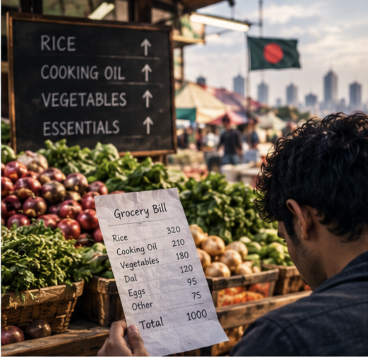 A Year Into the Interim Government, My Grocery Bill Tells Its Own Story