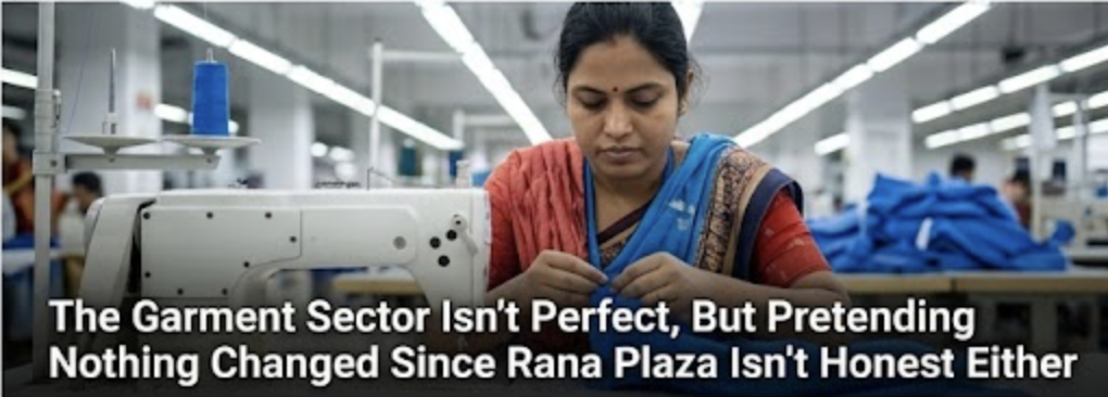 The Garment Sector Isn't Perfect, But Pretending Nothing Changed Since Rana Plaza Isn't Honest Either