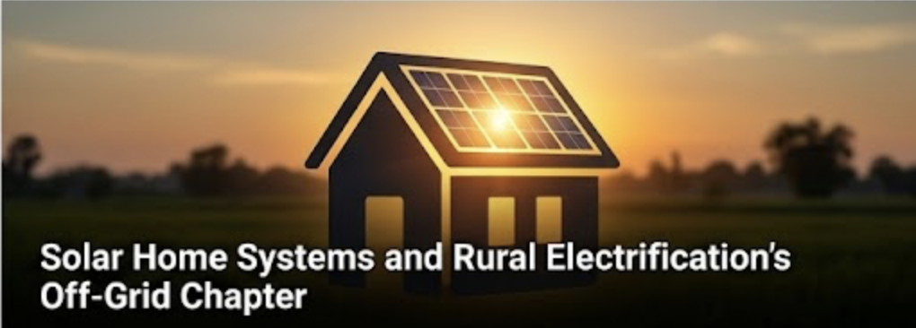 Solar Home Systems and Rural Electrification's Off-Grid Chapter